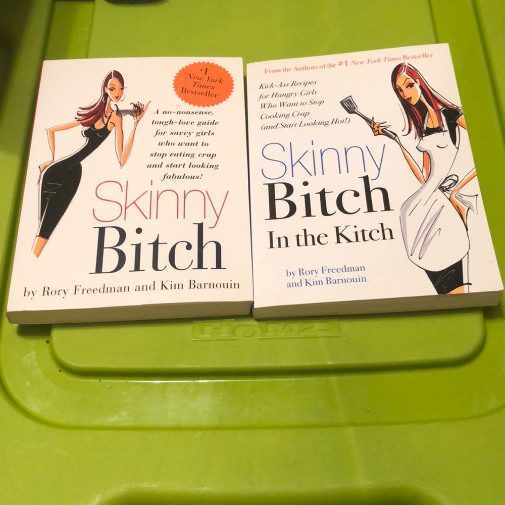 Skinny Bitch bundle book and cookbook